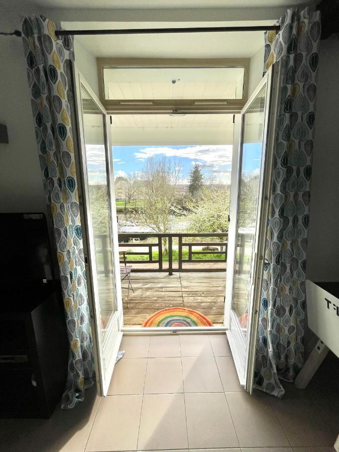 Apartamento T3-Balcon Plein Sud-Acces Direct Au Bord Du Loing Moret-sur-Loing Exterior foto